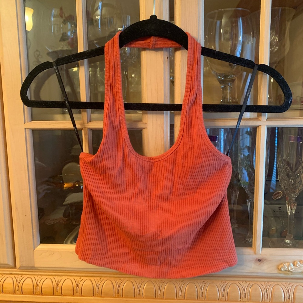 Halter crop top